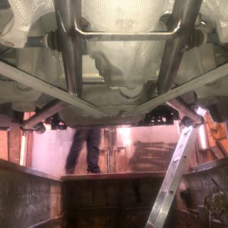 BMW egyedi rozsdamentes kipufogó gyártás 